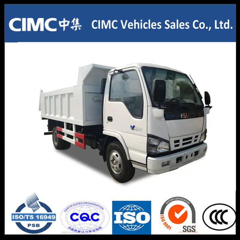 China Isuzu 600p Npr Light Dump Truck