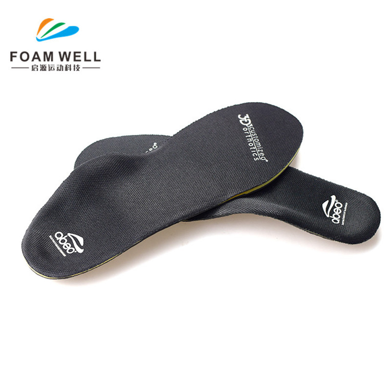 Hot Selling Customized Comfortable 3D3 Neutral Premium Arch Support Orthotic Insoles for Shoes Sheets