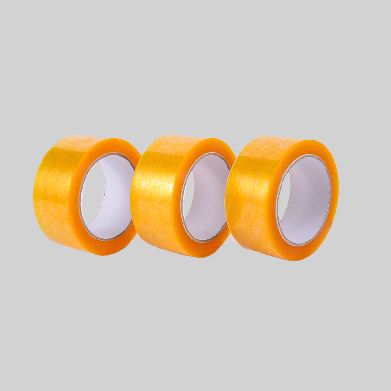 Bopp-Verpackungssiegel hochviskoses gelbes transparentes Klebeband