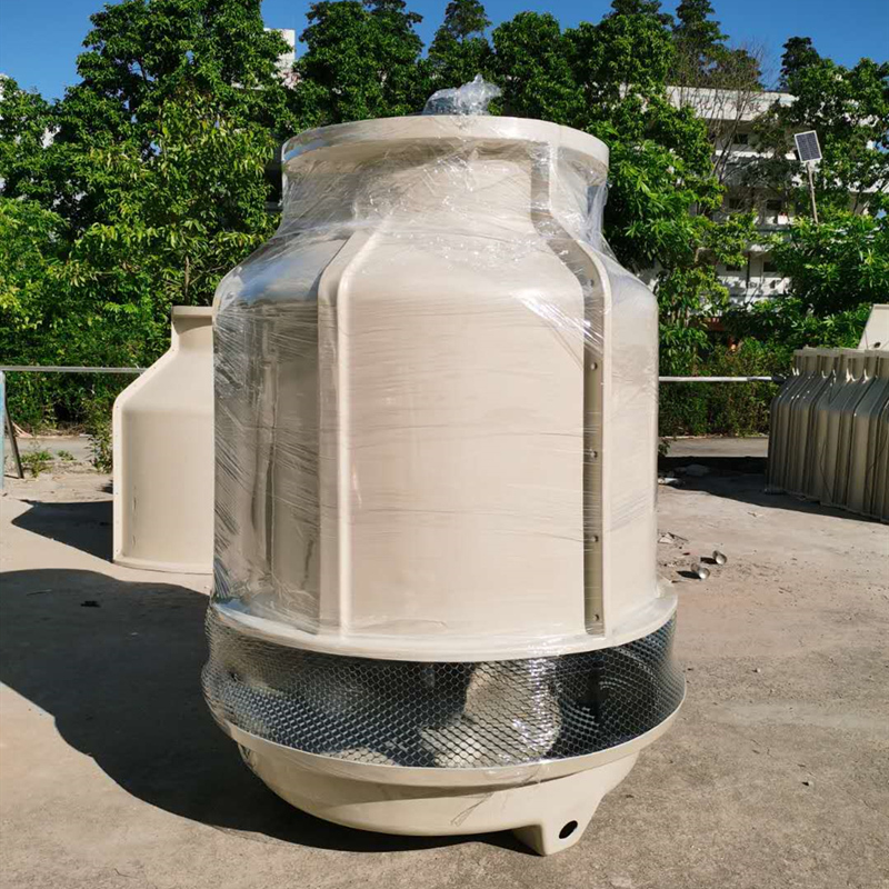 8 Tonnen kleiner Wasserkühlturm aus Glasstahl kleiner Kühlturm mit Kühlraum