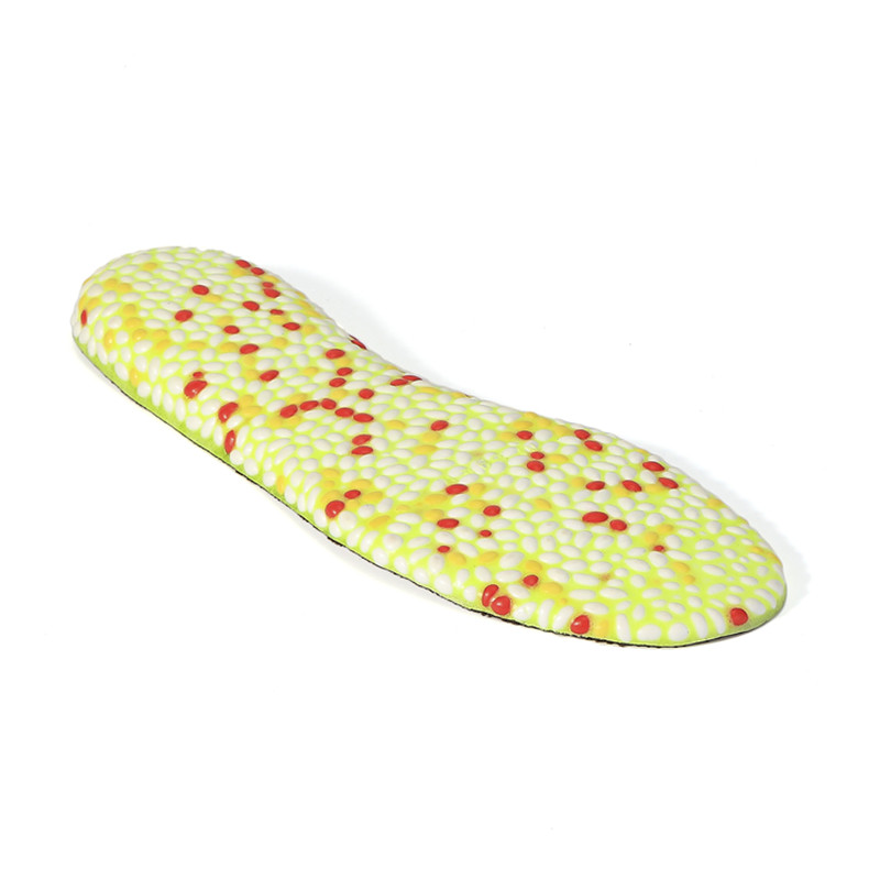 Neuer abnehmbarer Komfort Stoßdämpfung E-TPU Popcorn Sport Schuhe Insoles