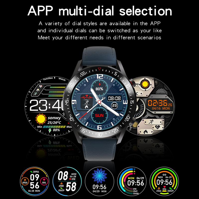 Smart Watch, Fitness Tracker mit Herzfrequenz Monitor, C2