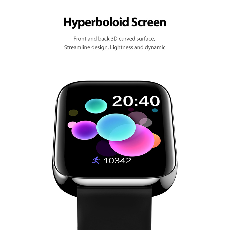 Smart Watch, Fitness Tracker mit Herzfrequenz-Monitor, Activity Tracker mit 1.3