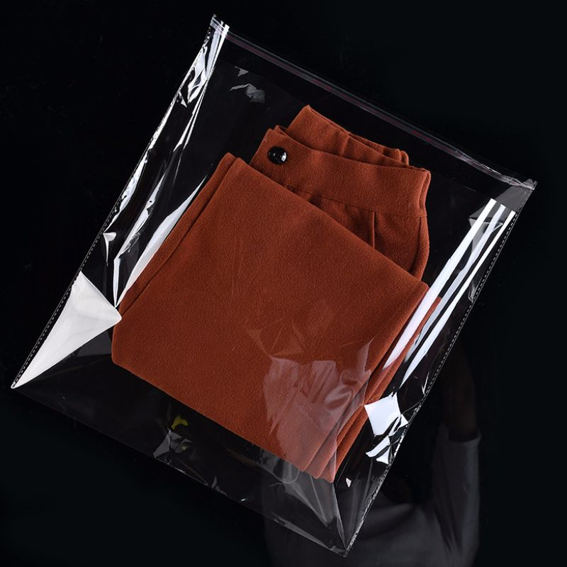 Opp hochtransparente Umweltschutzkleidung Kunststoffverpackungstasche