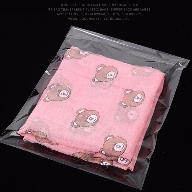 Opp hochtransparente Umweltschutzkleidung Kunststoffverpackungstasche