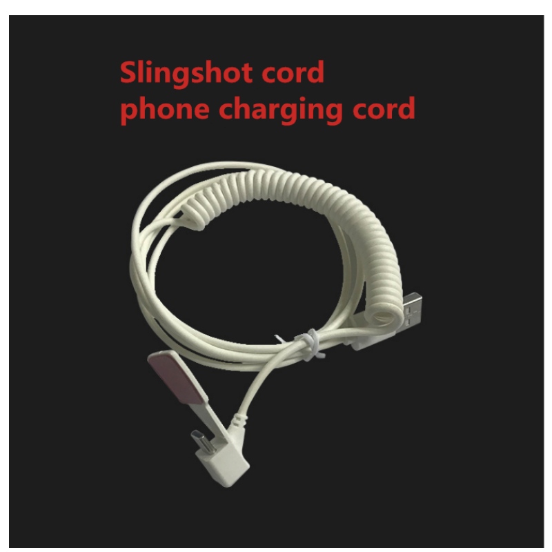 Business Hall Spezial Handy-Alarmdiebstahl Ladekabel Typ-C Android Single Product Display Stretch Federdraht