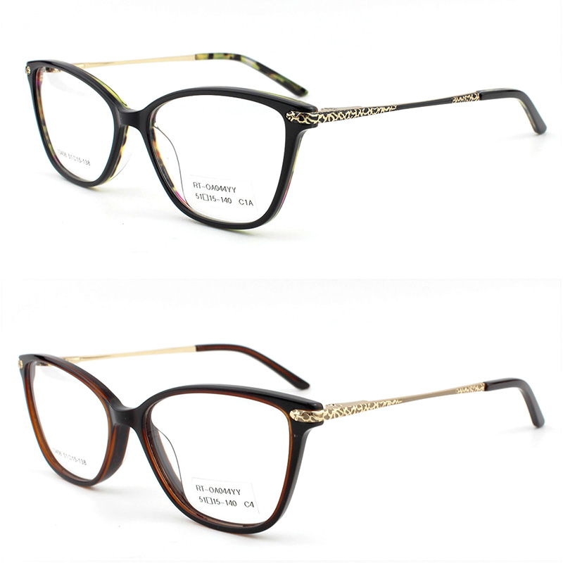 RT-OA044YY 51-15-140 Material: Kombination aus Acetat, Handarbeit und Metall