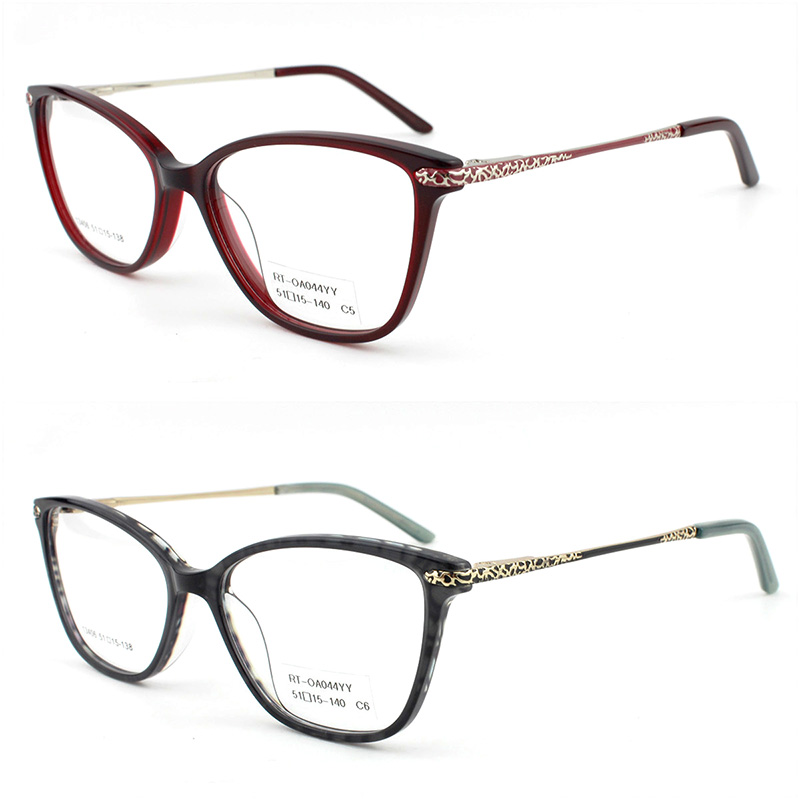 RT-OA044YY 51-15-140 Material: Kombination aus Acetat, Handarbeit und Metall