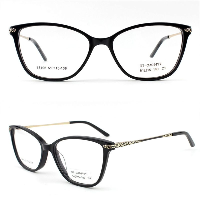 RT-OA044YY 51-15-140 Material: Kombination aus Acetat, Handarbeit und Metall