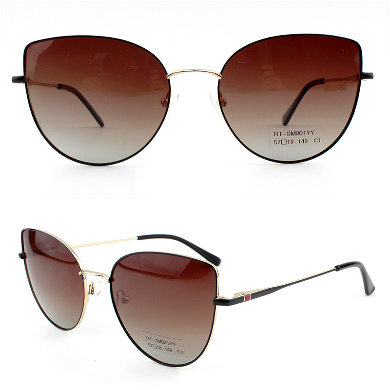 RT-SM001YY 57-18-148 Sonnenbrille Material: Metall & Polarisierte / Nylon Linse