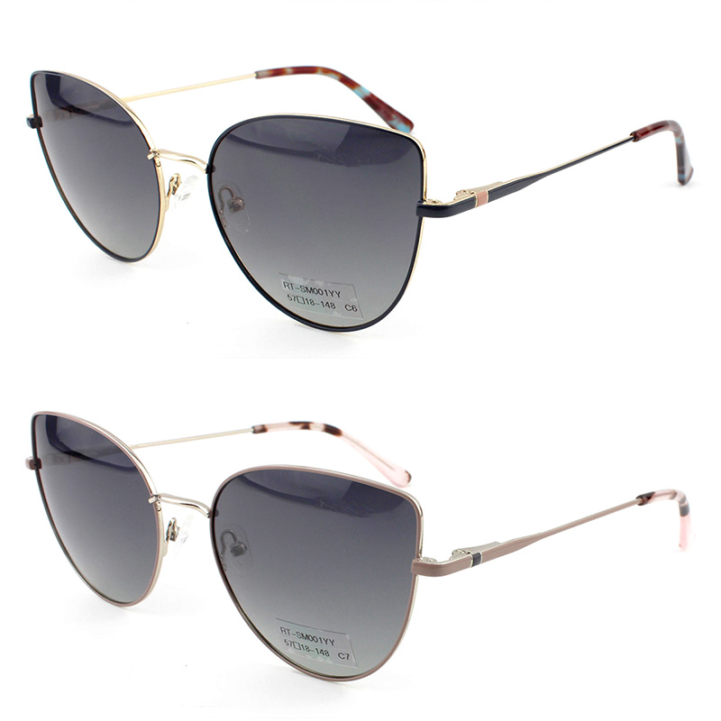 RT-SM001YY 57-18-148 Sonnenbrille Material: Metall & Polarisierte / Nylon Linse