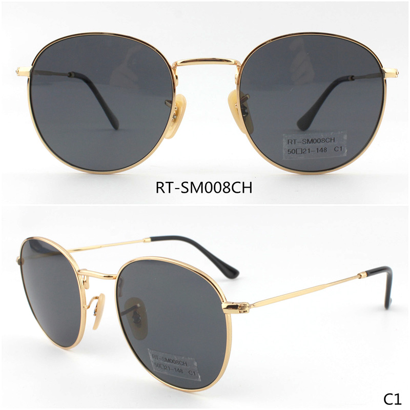 RT-SM008YY 50-21-148 Sonnenbrille Material: Metall & Polarisierte / Nylon Linse