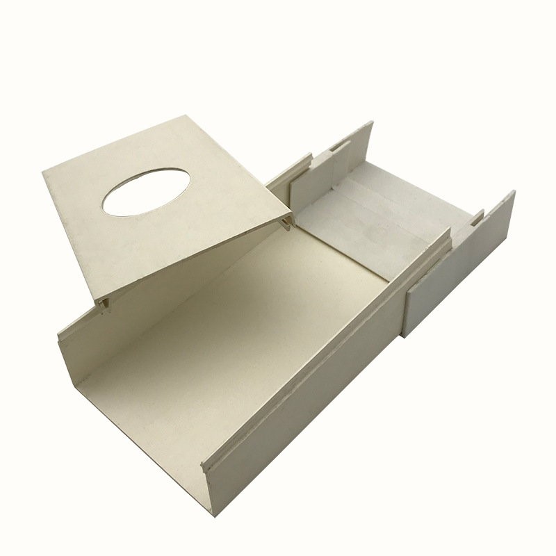 tragbare ungiftige Extrusions-PVC-Kunststofftrog für erdlosen, kernlosen Anbau von Pflanzen