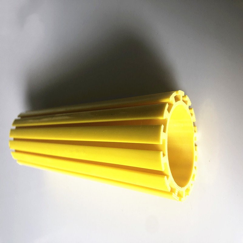 kundenspezifisches Extrusions-PVC-Profilrohr-Kunststoffrohrprofil für den Gleitschlitz der Lutscherstütze