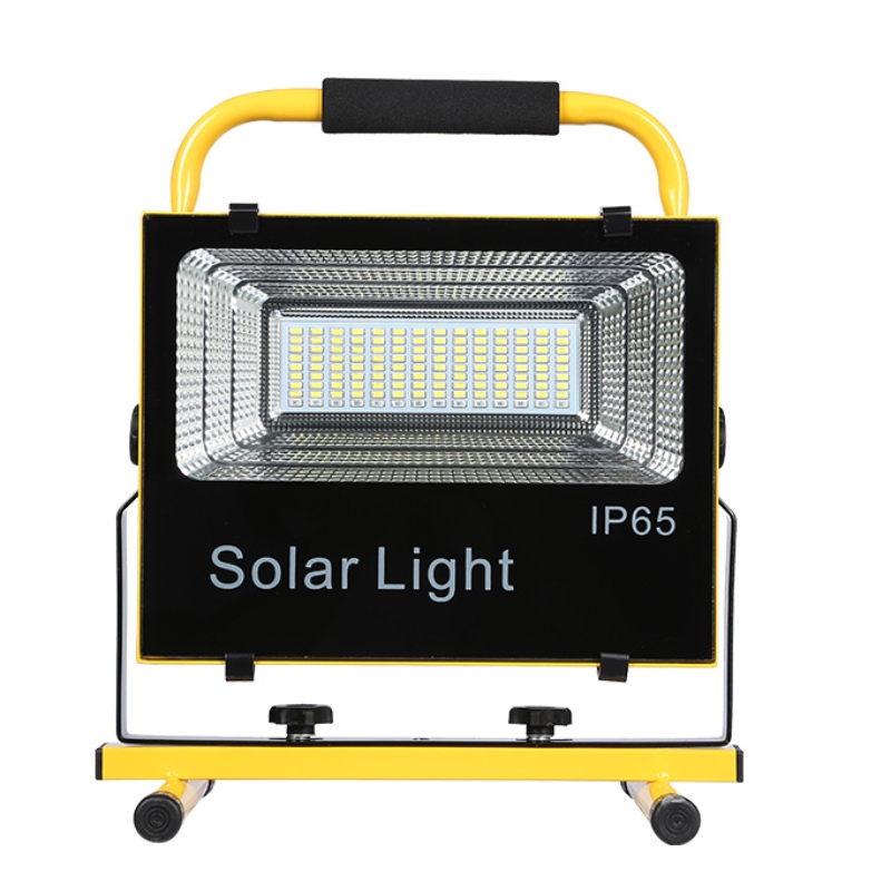 NEU Aluminium wasserdicht ip65 portable SMD 50w 100w alle in einem solarbetriebenen Flutlicht