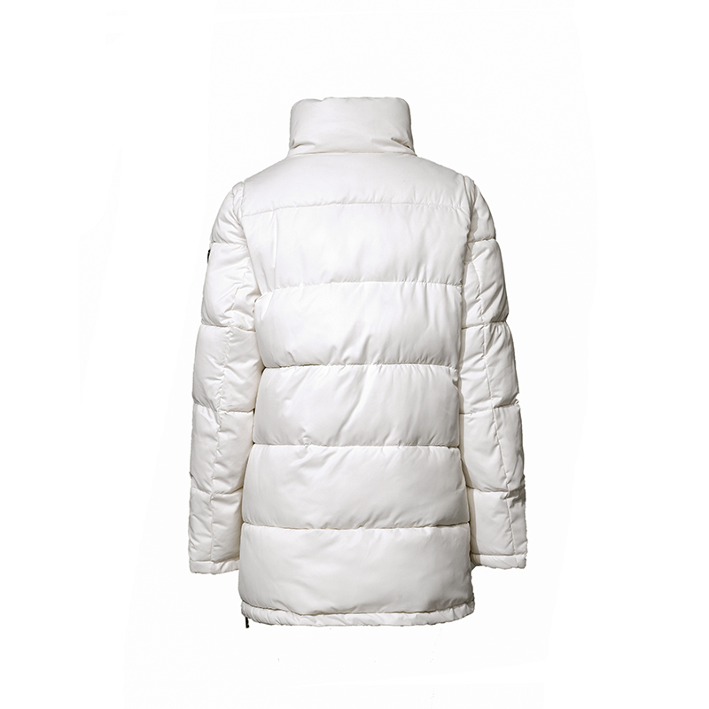 Damen Mi-langer warmer Mantel / Daunenjacke