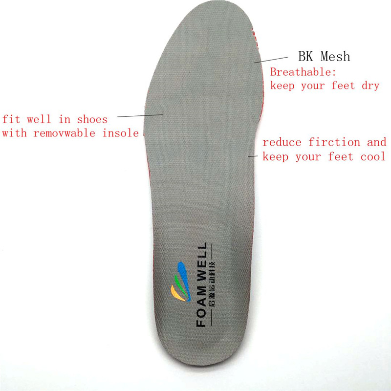 2020 Modernes Design Komfortables EVA Flat Feet Arch Support Insole Orthotic