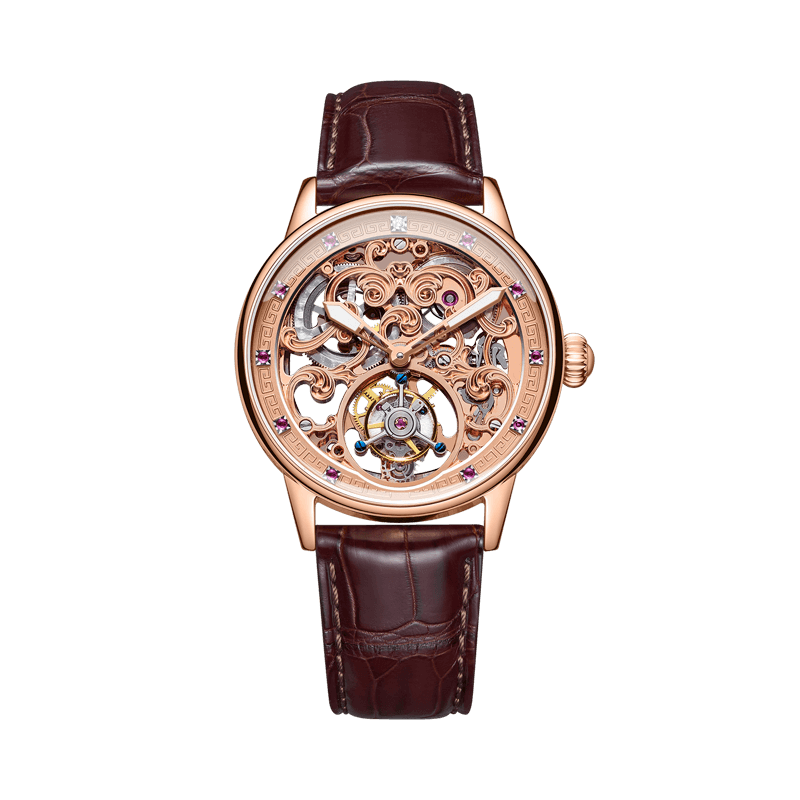 Einfache mechanische Uhr