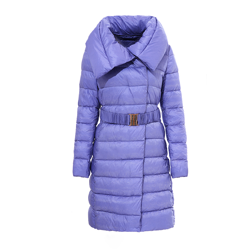 Ladies'long warm coat