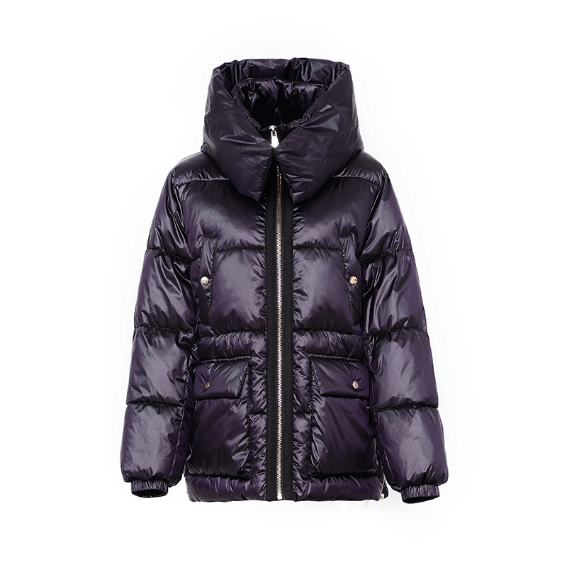 Ladies'warm coat /down Jacket mit abnehmbarer Kapuze
