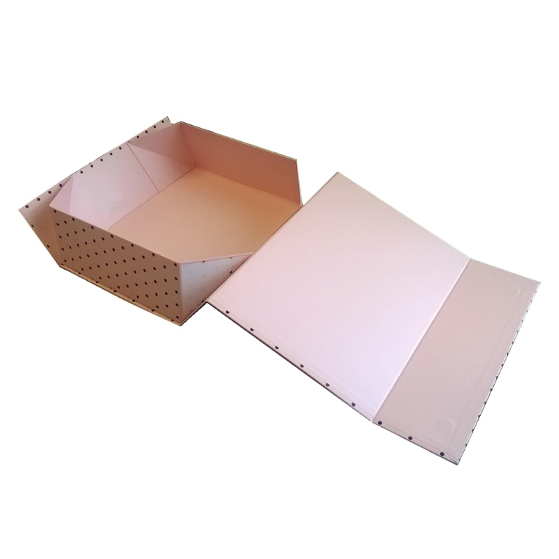 Pinke ausziehbare Box mit Magnetverschluss Dauerhaltbare Aufbewahrungsbox
