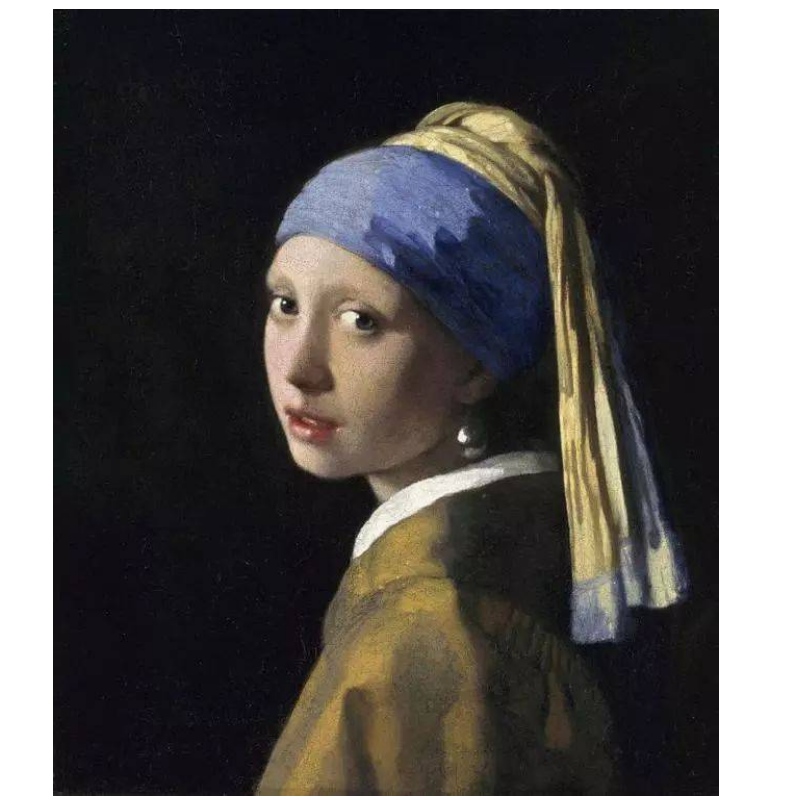 Grußkarte Johannes Vermeer Painting, Einladungskarte mit White Envelopes.Benutzerdefiniertes Design