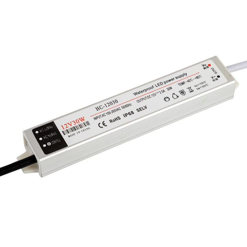 0.8A 36V 30W konstante Spannung wasserdicht schnelle Konversationsgeschwindigkeit LED-Stromversorgung