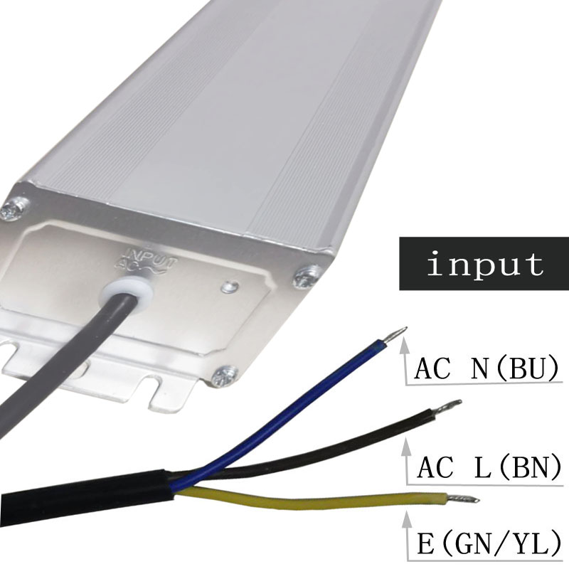 24v 150w stabilisierte Spannung IP68 wasserdicht Unterwasserlampe Stromversorgung Aluminiumgehäuse