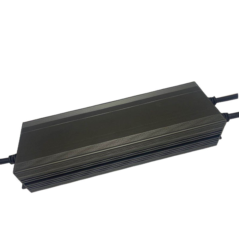 12v400w Zhongshan hochwertige Konstantspannung wasserdicht schwarz grau Aluminium Shell Treiberversorgung