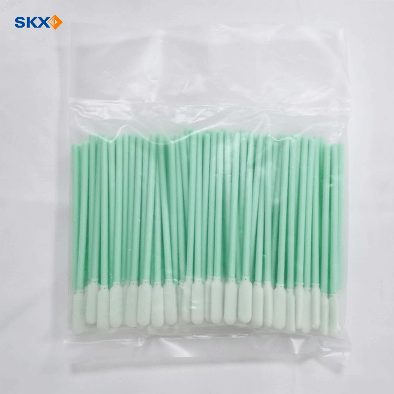 Reinigungsfächer für den Druckkopf, Lint Free Double Layer Electronic Solvent Knitted Polyester Clean Room Swab