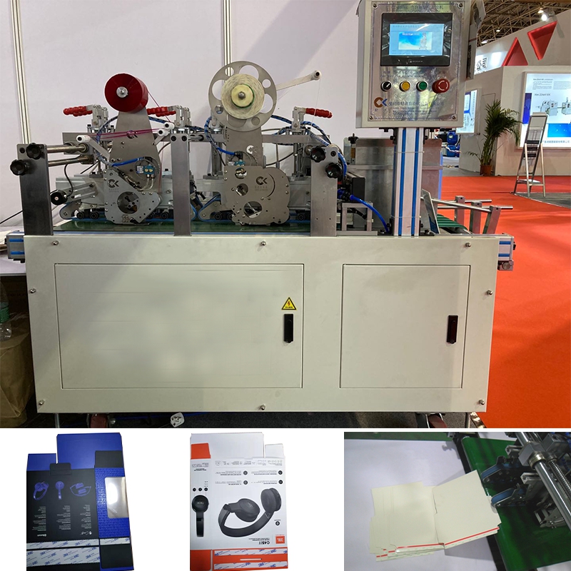 Doppelseitige Klebepastiermaschine