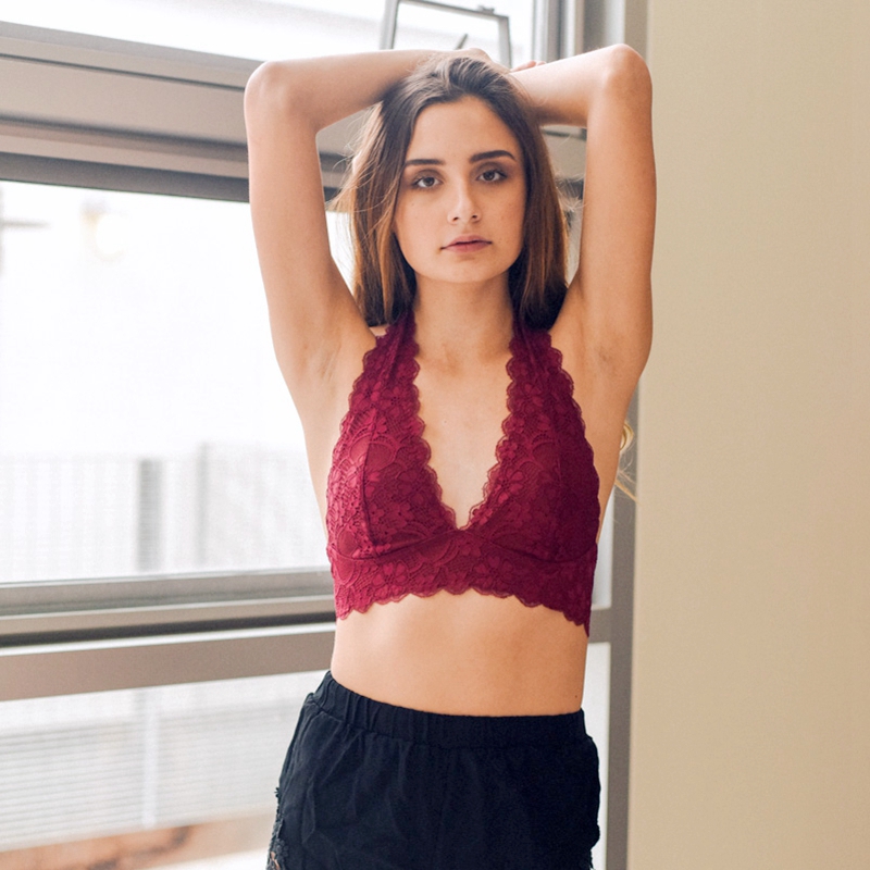 GA-5234 Grace Girl Spitze Halfter Top Bralette Großhandel