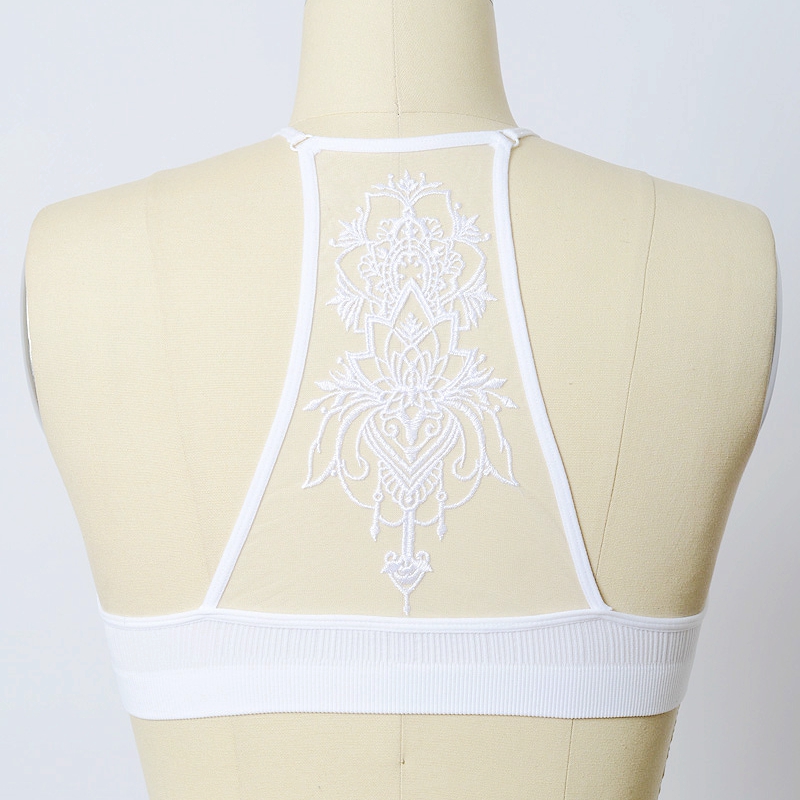 GA-5330 Grace Girl Tattoo Mesh Racerback Bralette Großhandel