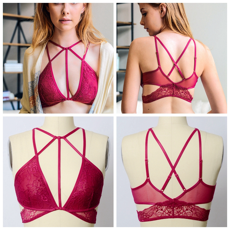 GA-5380 Grace Girl Strappy Lace Bralette Großhandel