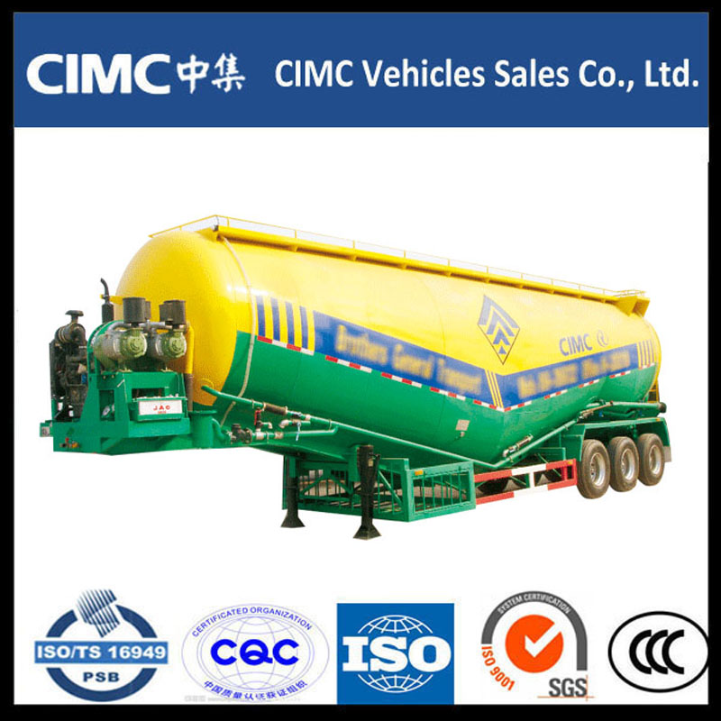 CIMC Bulk Cement Powder Tank Semi Trailer