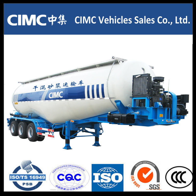 CIMC Bulk Cement Powder Tank Semi Trailer