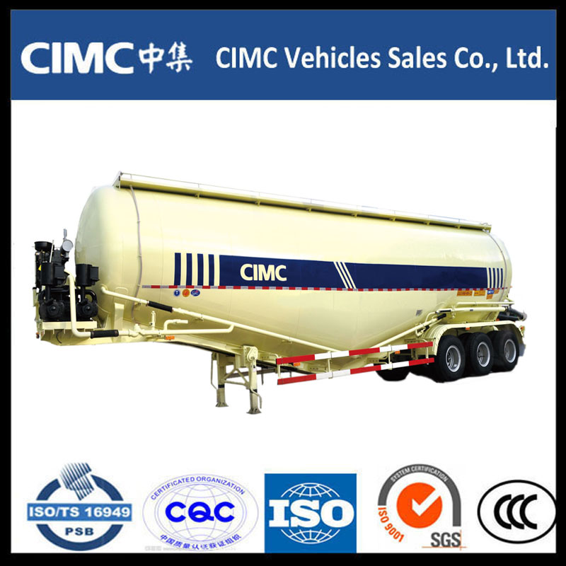 CIMC Bulk Cement Powder Tank Semi Trailer