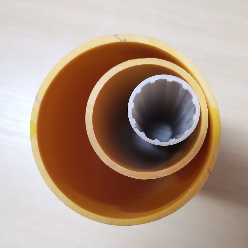 Kundenspezifische extrudierte PVC-Kunststoffrohrmöbel-Grad-PVC-Röhre
