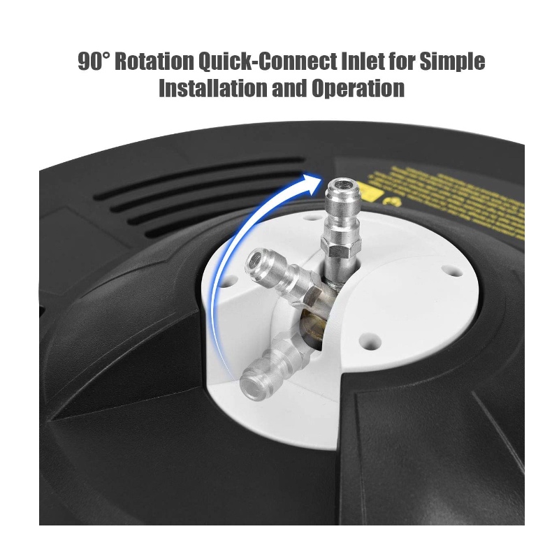 Hochdruckreiniger-Oberflächenreinigeraufsatz 15 Zoll
