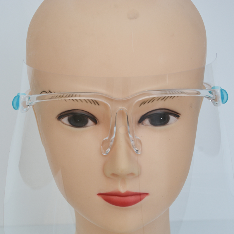 Austauschbare Anti-Fog-Spritzbrille mit klarem Gesicht Gesichtsschutz PET-Gesichtsschutz zum Kochen