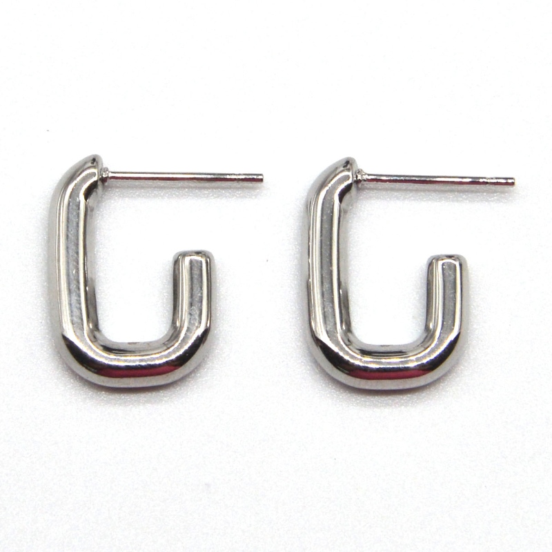 Hypoallergene Buchstabenohrringe Weibliches Modell Mädchen Edelstahl Nickelfreie Geschenke für Freundinnen, Frauen, Töchter und Schwestern, Nichten, China, Schmuckfabrik Ruifanbao