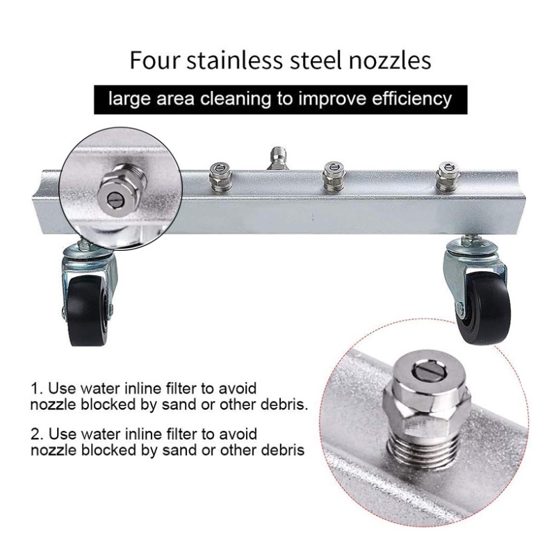 Wäschereiniger für das Fahrwerk 13