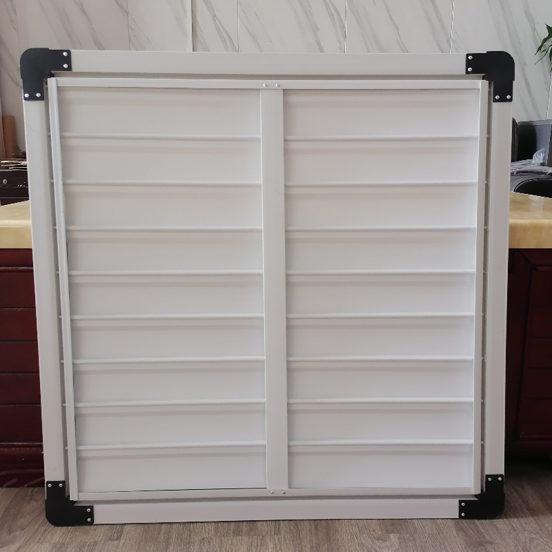 PVC-Lüfterjalousien Rollläden für Unterdruck-Abluftventilator für Schweinefarm oder Fabrik im Gewächshaus, um eine Frischluftverschiebung zu erzielen