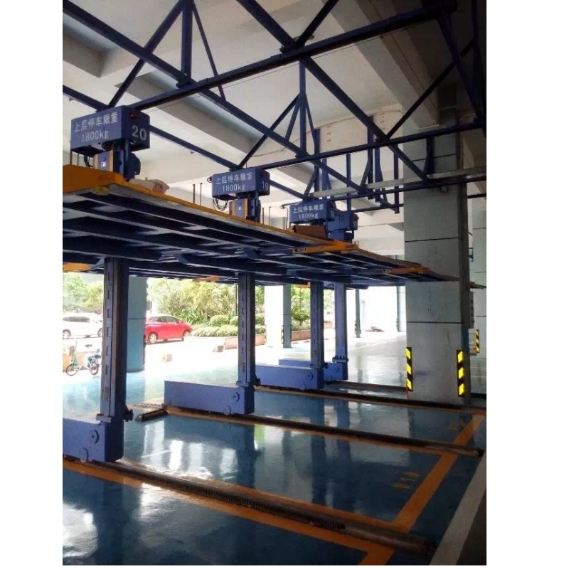 China Lifting 2 Doppelautos Nicht vermeidbare automatische hydraulische Auto-Auto-Hebebühne Parksystem Stereo Garage