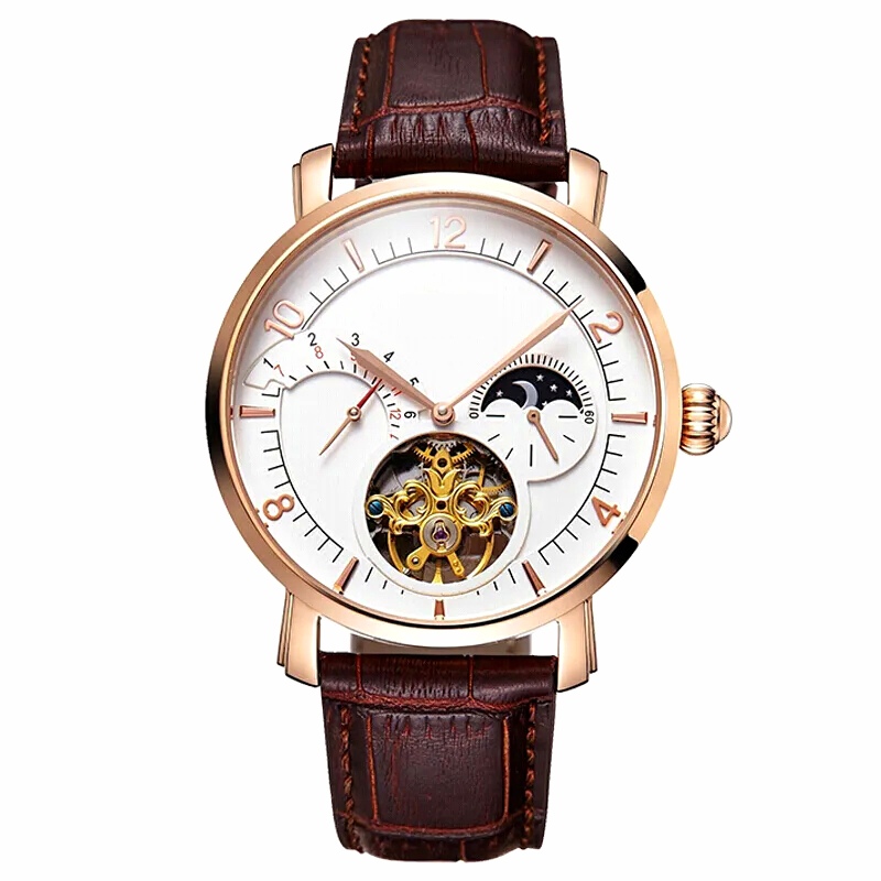 Einfache mechanische Uhr.