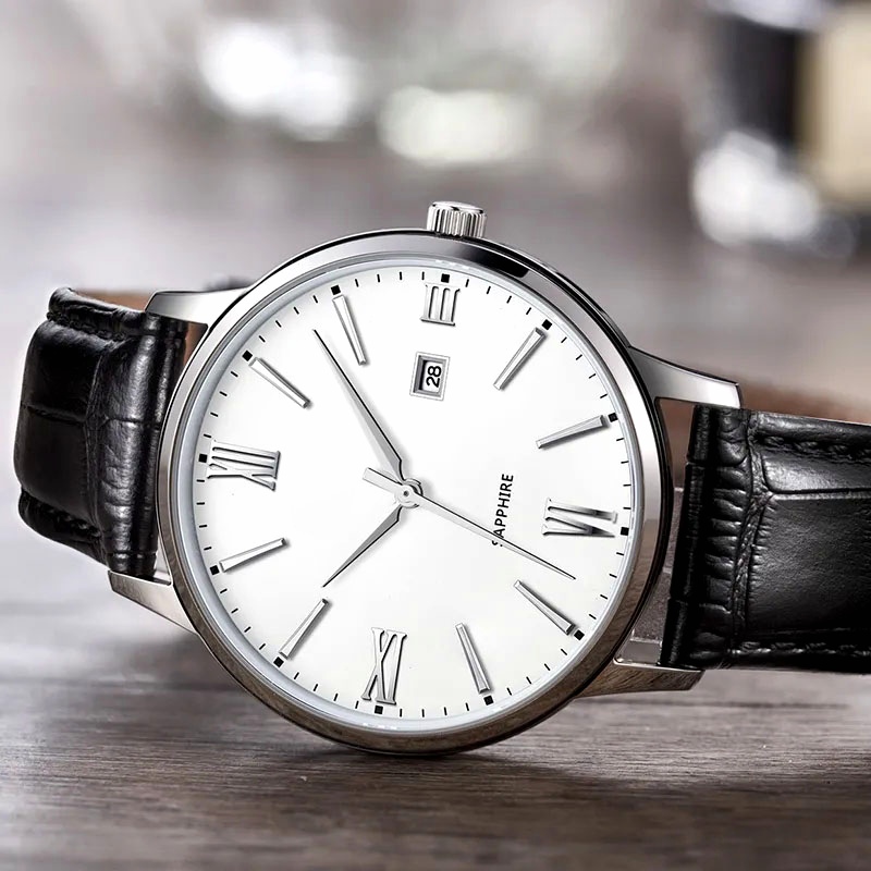 Einfache mechanische Uhr.