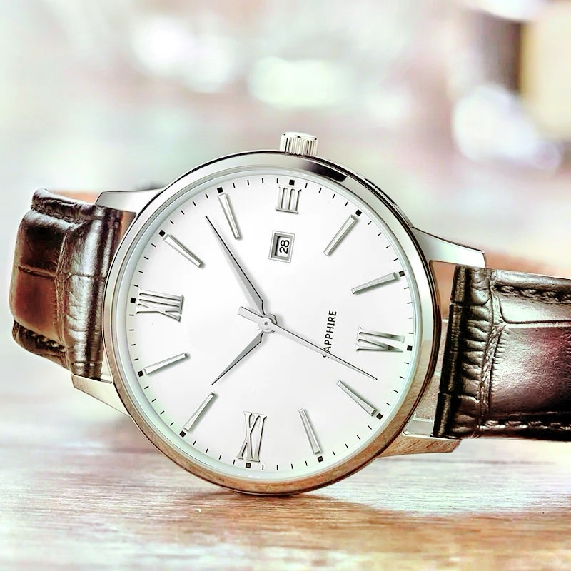 Einfache mechanische Uhr.