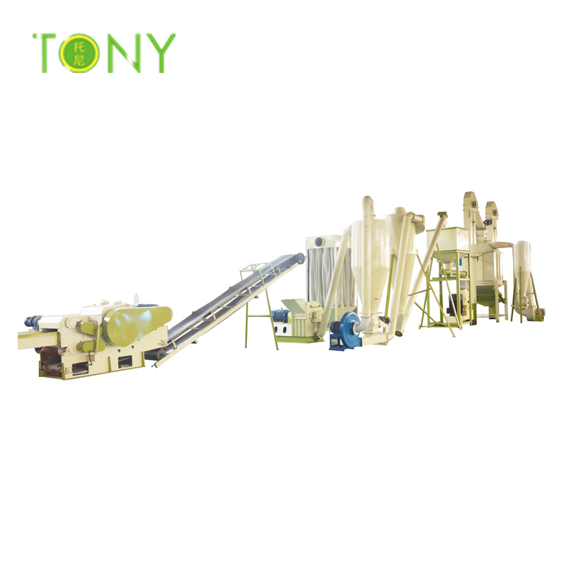 CE hochwertige Biomasseproduktion komplett Pellets