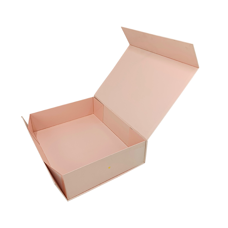 1011YSS Papierverpackungsbox für Geschenk Pink Collapsible Gift Box