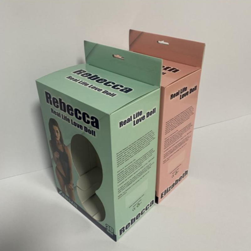 Maßgeschneiderte Verdickung und Härtung, Fensterverpackung, Wellpappenverpackung, Faltschachtel